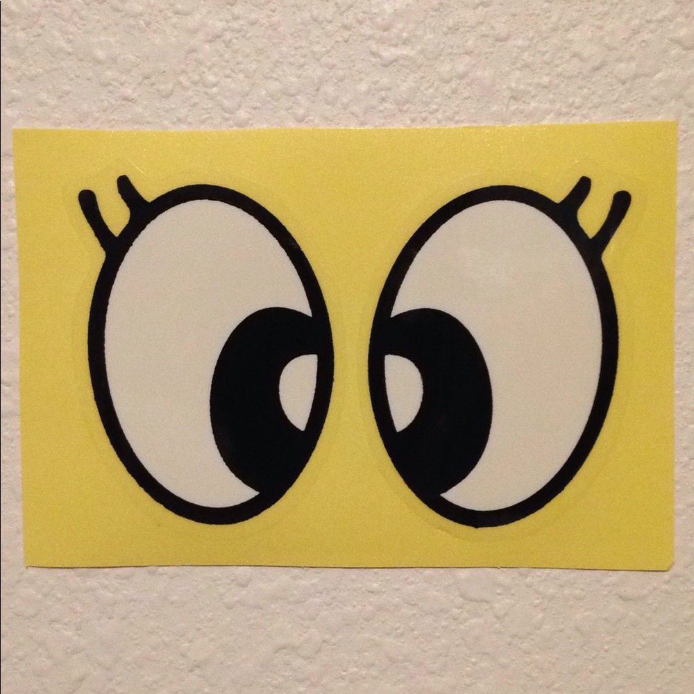 Eyeball STICKER Fun to add to DIY craft scrapbooks